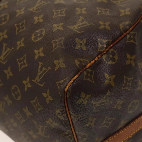 LOUIS VUITTON Monogram Keepall Bandouliere 55 Boston Bag - Picture 10 of 16